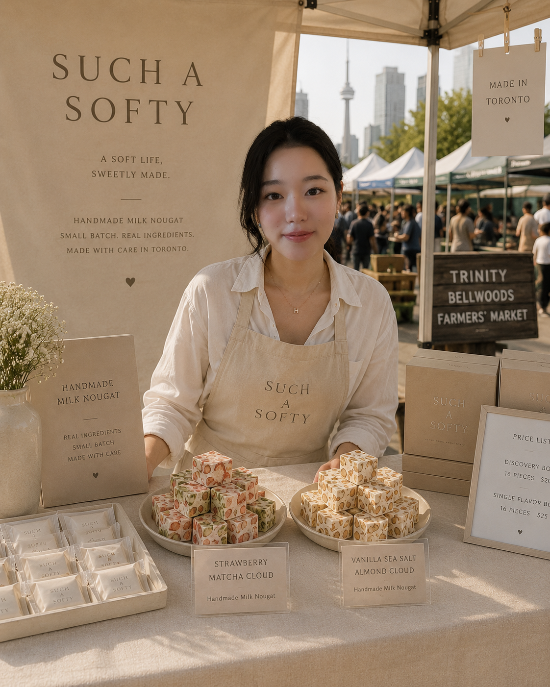 Such a Softy at Trinity Bellwoods Farmers' Market in Toronto